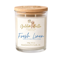 Load image into Gallery viewer, Fresh Linen 8.5 oz Candle
