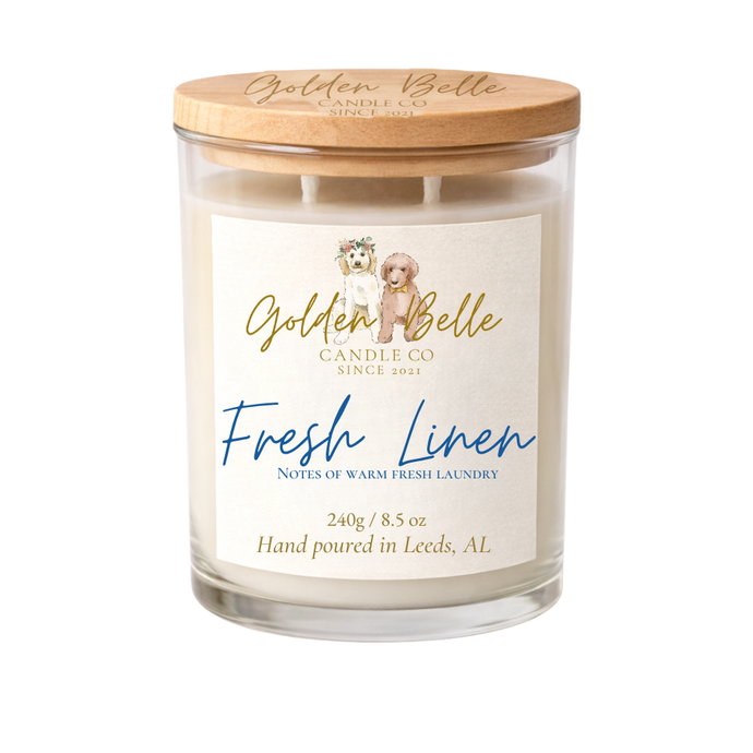 値引BLEND ブレンド CANDLE 280G 5点セット Fresh Linen 8.5 oz Candle – Golden Belle Candle Co