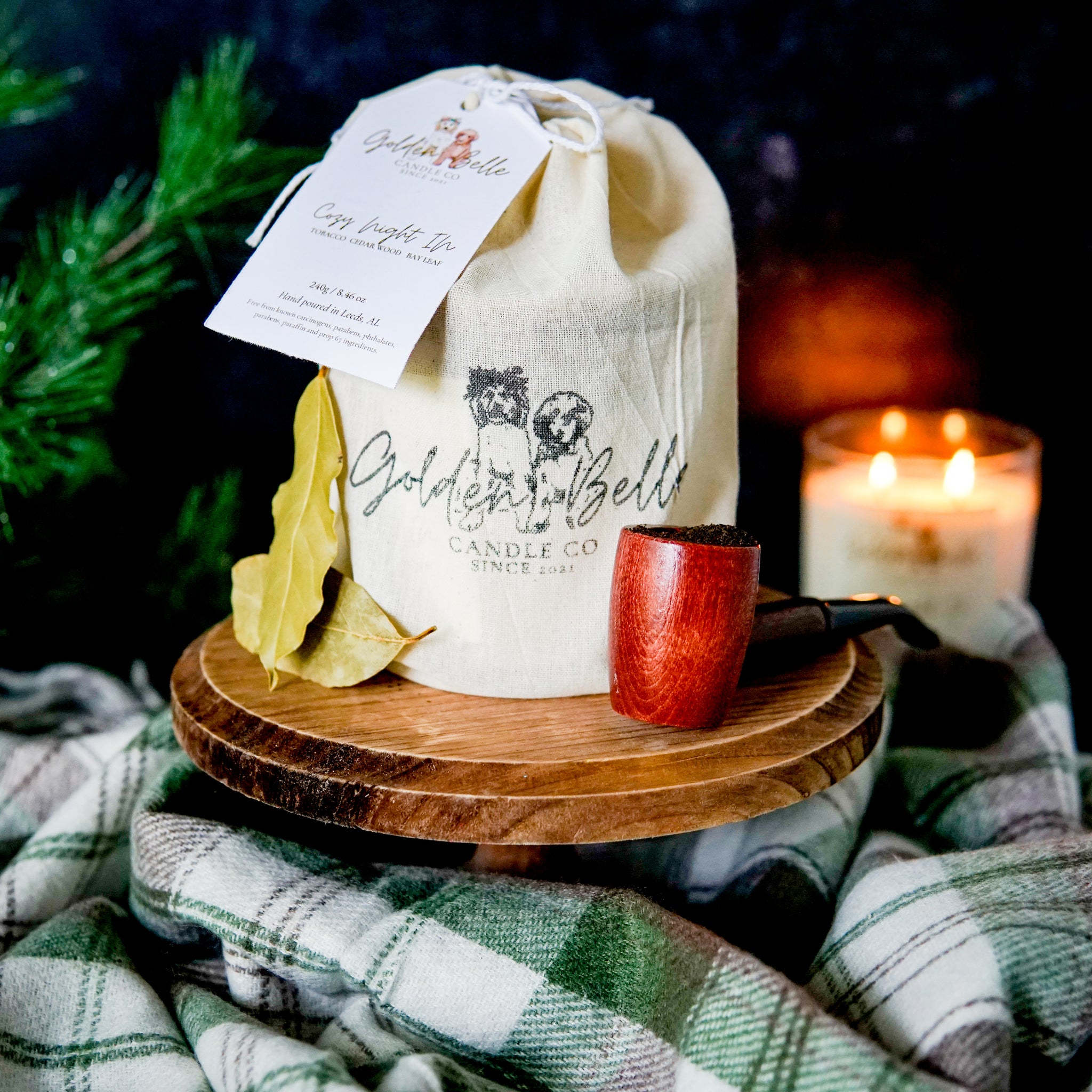 Cozy Night In Golden Belle Candle Co