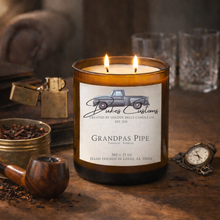 Load image into Gallery viewer, Grandpas Pipe 13 oz candle
