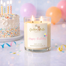 Load image into Gallery viewer, Happy Birthday 8.5 oz candle
