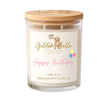 Load image into Gallery viewer, Happy Birthday 8.5 oz candle
