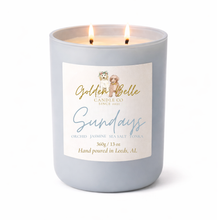 Load image into Gallery viewer, Sundays 13 oz candle
